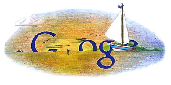 Νικητής «Doodle 4 Google» (Γυμνάσιο) - Ηλιοβασίλεμα αλλά Ελληνικά, ΚΩΝΣΤΑΝΤΙΝΟΣ ΒΑΣΙΛΑΣ, Γυμνάσιο Κομποτιού Άρτας Doodle-3